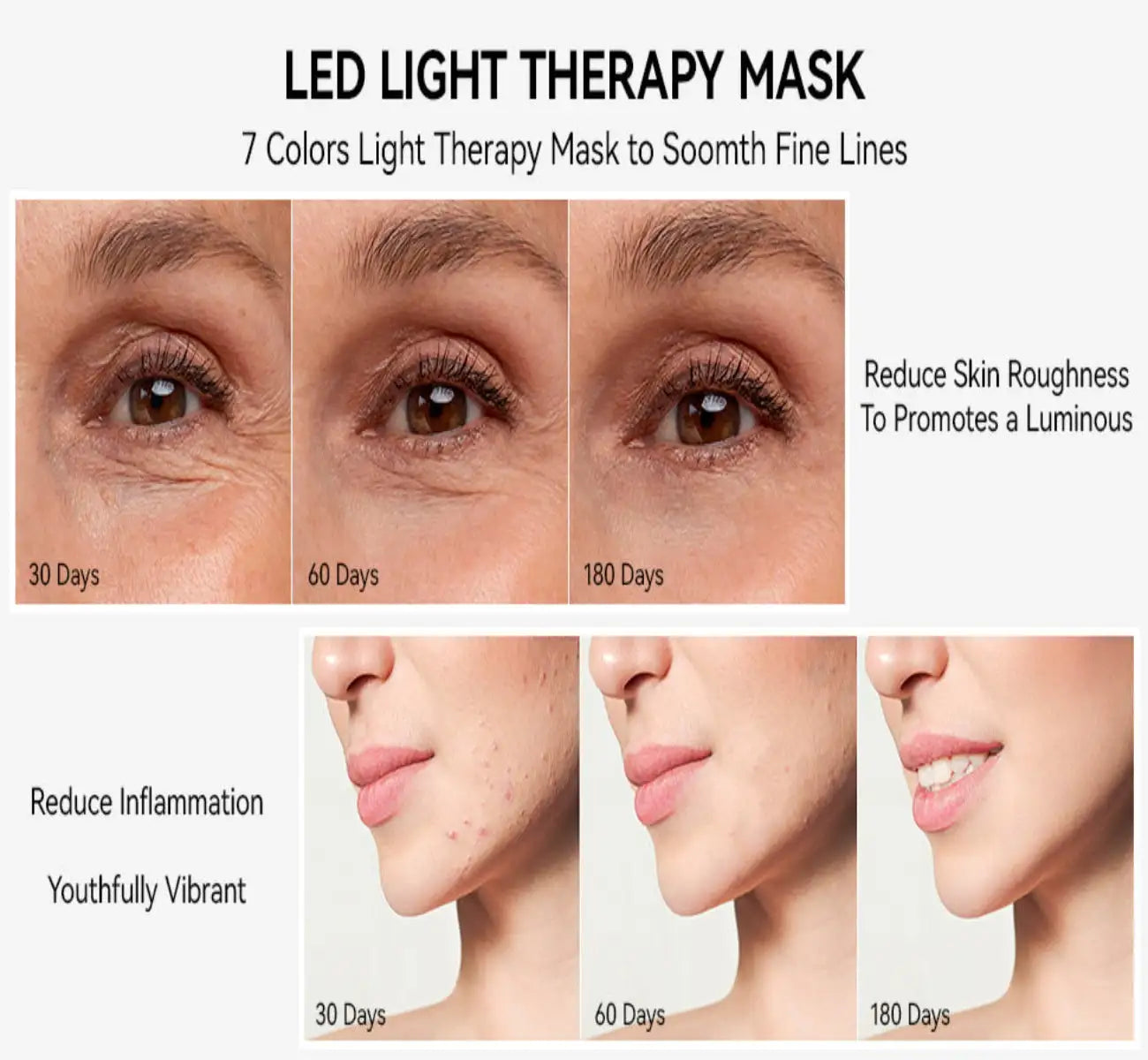 Light Therapy Face Mask Red Light Therapy