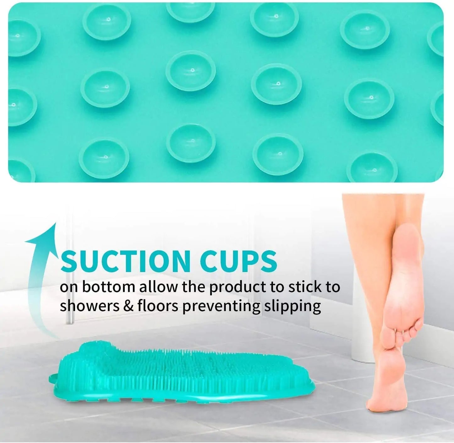 Shower Foot Scrubber and Massager