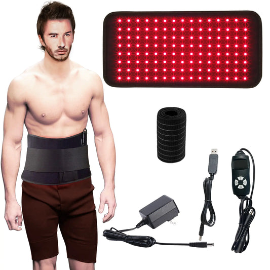 Infrared Light Therapy Belt Targeted Red Light Therapy Multi-purpose Red Light Therapy Belt for Adult Men and Women