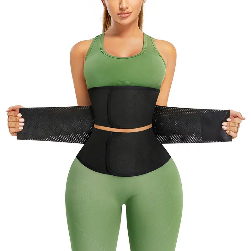 Women's Waist Band Trainer Cincher Corset Chest and Abdomen Support Colombian Girdle Slim Tummy Binder