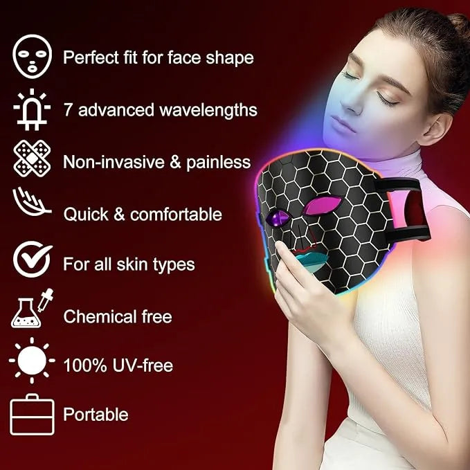 Light Therapy Face Mask Red Light Therapy